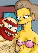 Simpsons busted banging